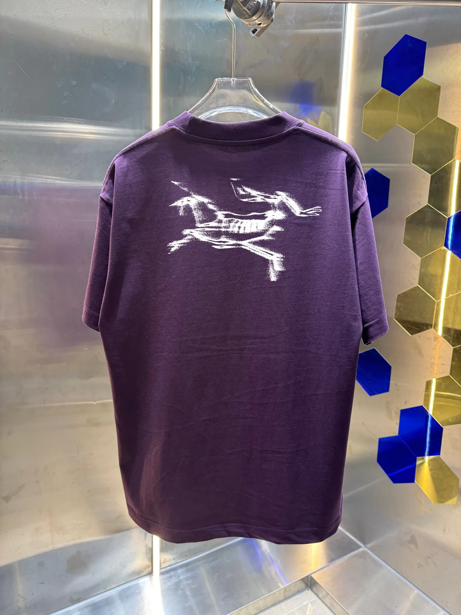 Arc'Teryx JILSANDER 2026 New Arrival Series LOGO T Same Style Versatile ：Black White Green Purple Size：S M L XL XXL